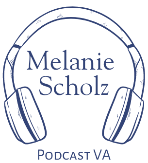 Logo Melanie Scholz Podcast Va